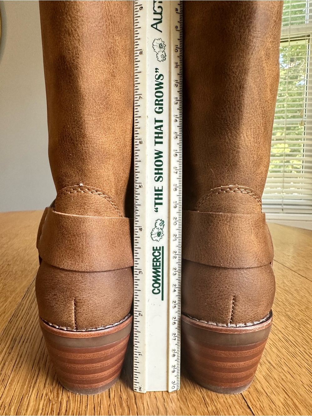 Frye and Co Lorrie Harness 12 Tan Boots Women’s Size 6 - Picture 8 of 11